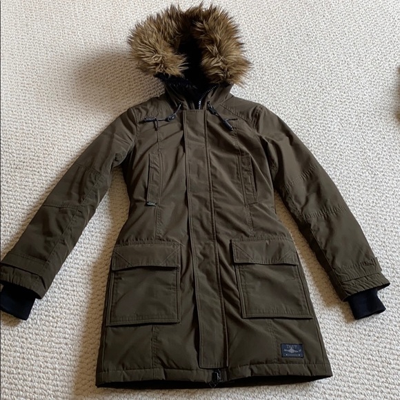 TNA/Aritzia Army Green Parka
